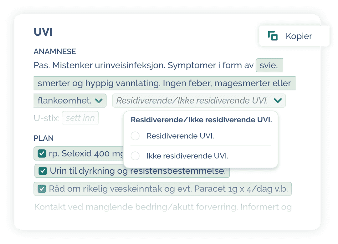 UVI eksempel